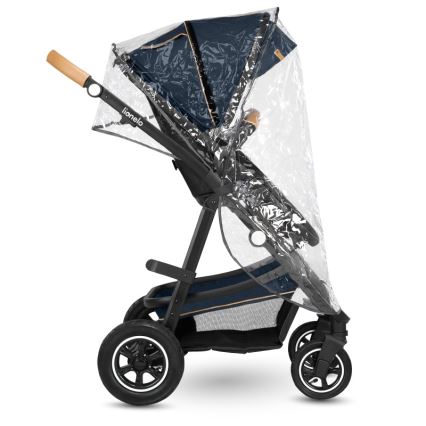 Lionelo - Kombinuotas vežimėlis 2in1 AMBER Blue Navy