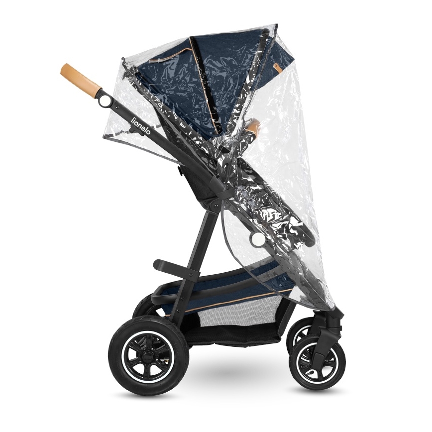 Lionelo - Kombinuotas vežimėlis 2in1 AMBER Blue Navy