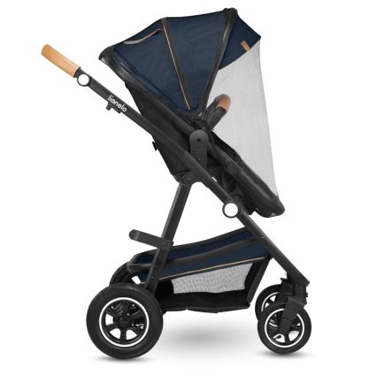 Lionelo - Kombinuotas vežimėlis 2in1 AMBER Blue Navy