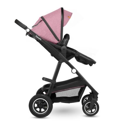 Lionelo - Kombinuotas vežimėlis 2in1 AMBER Pink Rose