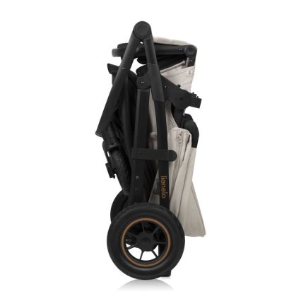 Lionelo - kombinuotas vežimėlis 2in1 AMBER PLUS, smėlio spalvos