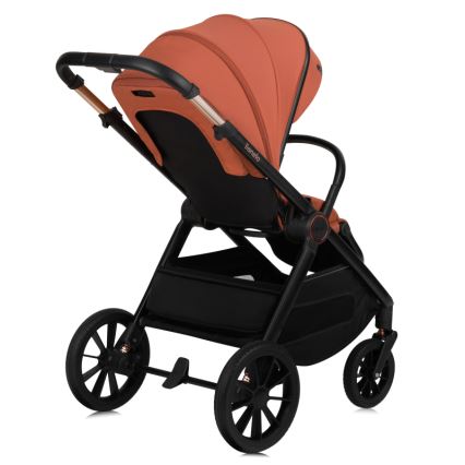 Lionelo - kombinuotas vežimėlis 2in1 LAYLA Brown Rust
