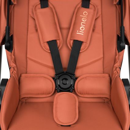 Lionelo - kombinuotas vežimėlis 2in1 LAYLA Brown Rust