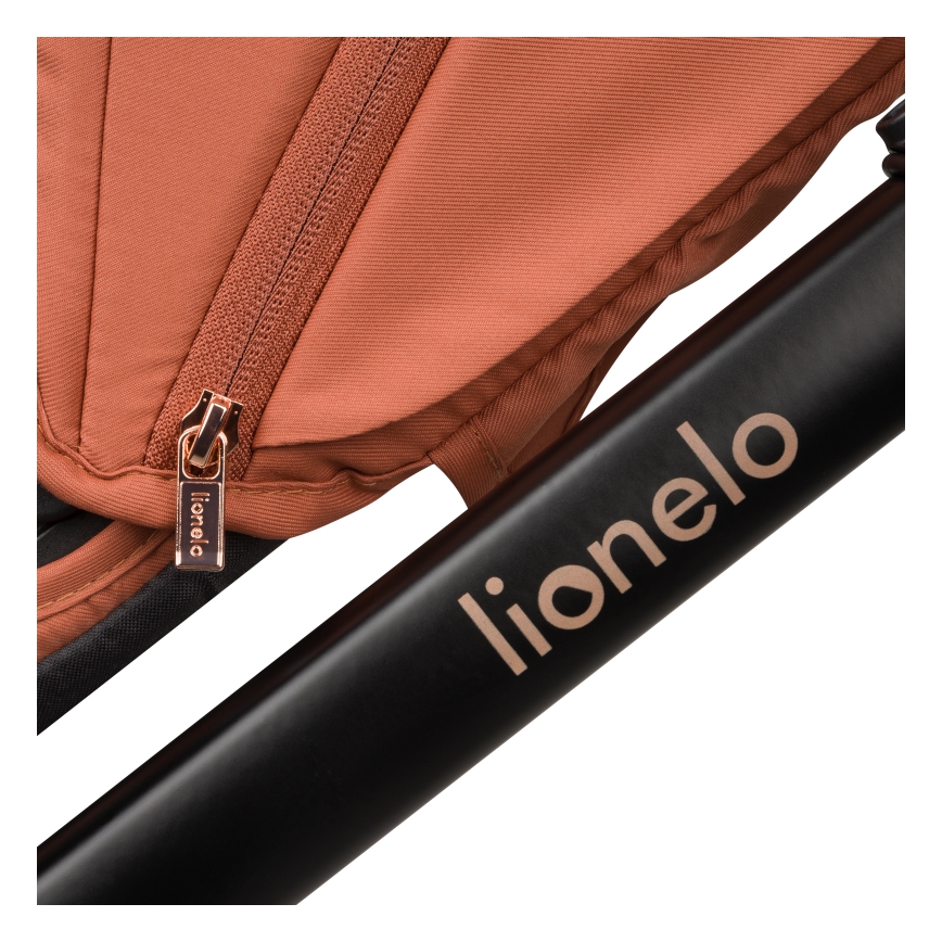 Lionelo - kombinuotas vežimėlis 2in1 LAYLA Brown Rust