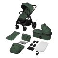 Lionelo - Kombinuotas vežimėlis 2in1 LAYLA Green Forest