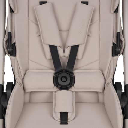 Lionelo - Kombinuotas vežimėlis 2in1 LAYLA Smėlio spalvos