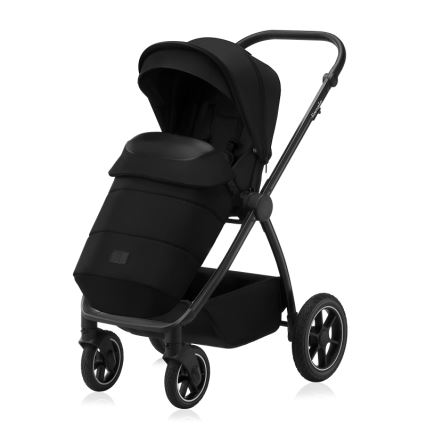 Lionelo - Kombinuotas vežimėlis 2in1 MERIL Black Onyx