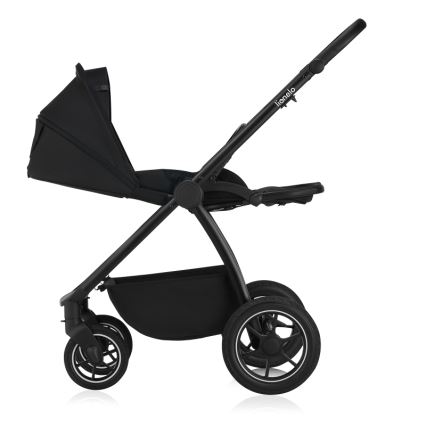 Lionelo - Kombinuotas vežimėlis 2in1 MERIL Black Onyx