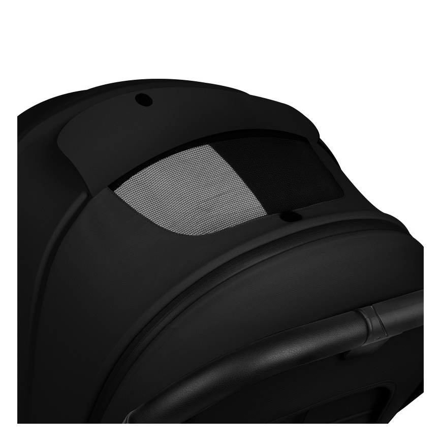 Lionelo - Kombinuotas vežimėlis 2in1 MIKA PLUS Black Onyx