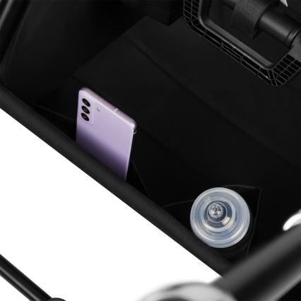 Lionelo - Kombinuotas vežimėlis 2in1 MIKA PLUS Black Onyx