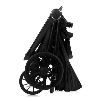 Lionelo - Kombinuotas vežimėlis 2in1 MIKA PLUS Black Onyx