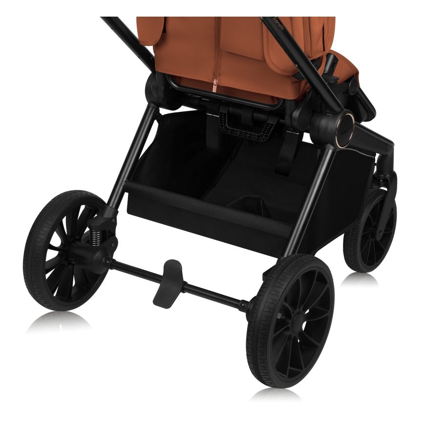 Lionelo - Kombinuotas vežimėlis 2in1 MIKA PLUS Brown Rust