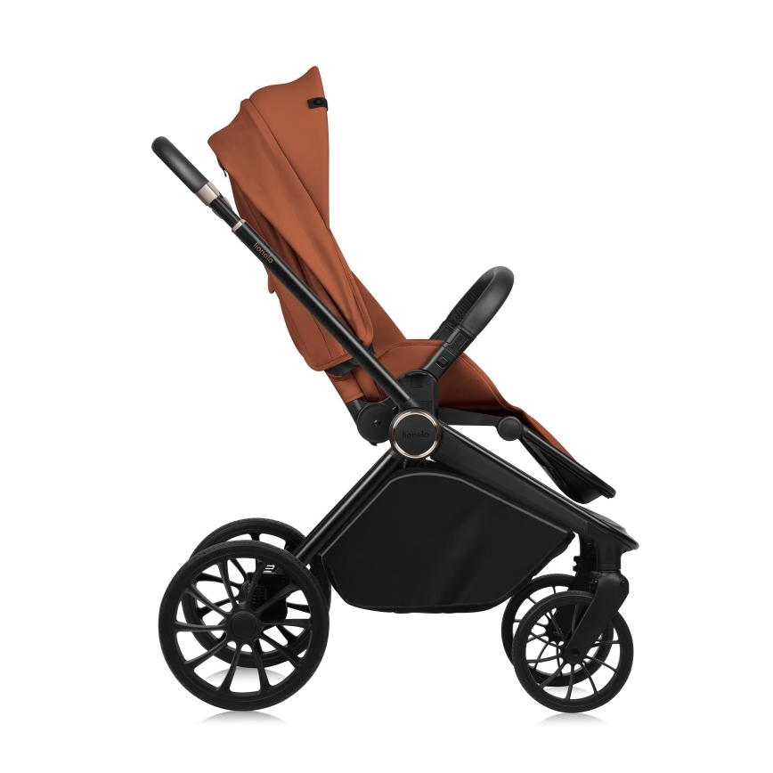 Lionelo - Kombinuotas vežimėlis 2in1 MIKA PLUS Brown Rust