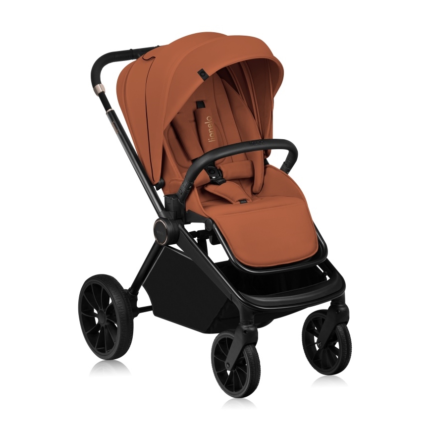 Lionelo - Kombinuotas vežimėlis 2in1 MIKA PLUS Brown Rust