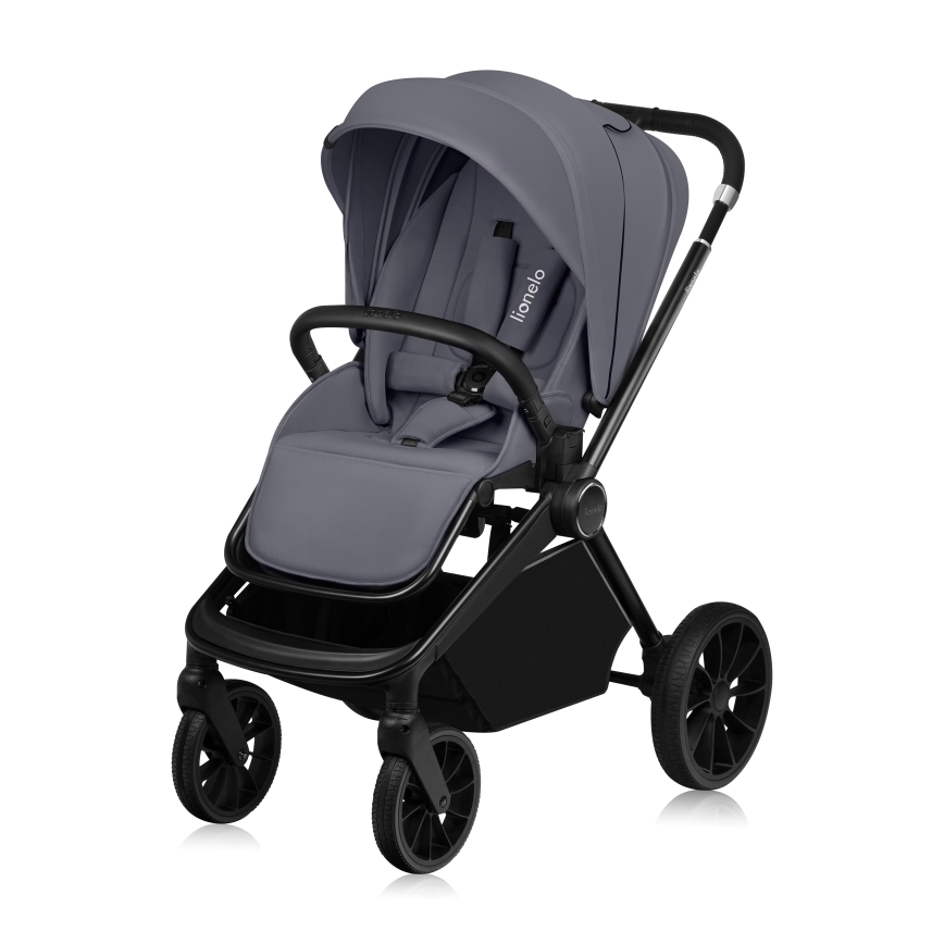 Lionelo - Kombinuotas vežimėlis 2in1 MIKA PLUS Grey Stone