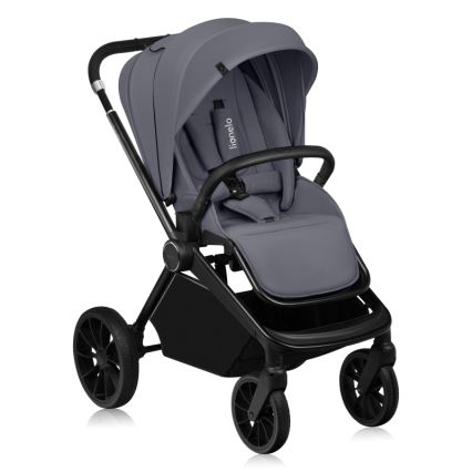 Lionelo - Kombinuotas vežimėlis 2in1 MIKA PLUS Grey Stone