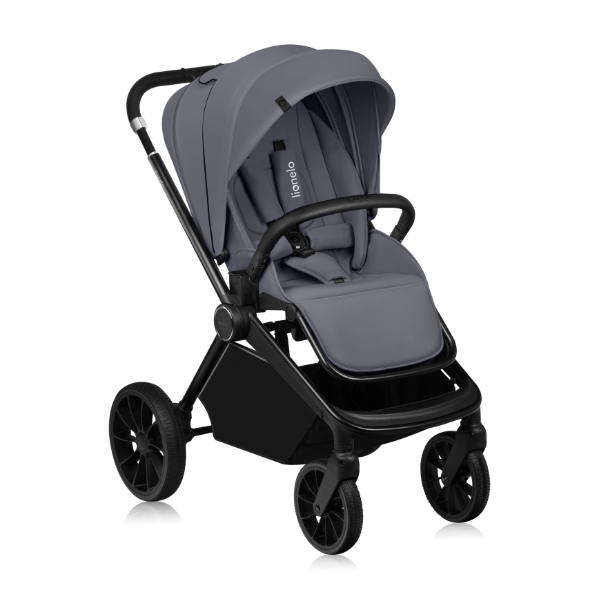 Lionelo - Kombinuotas vežimėlis 2in1 MIKA PLUS Grey Stone