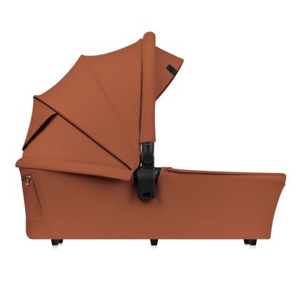 Lionelo - Kombinuotas vežimėlis 2in1 MIKA PLUS rudos-rūdžių spalvos