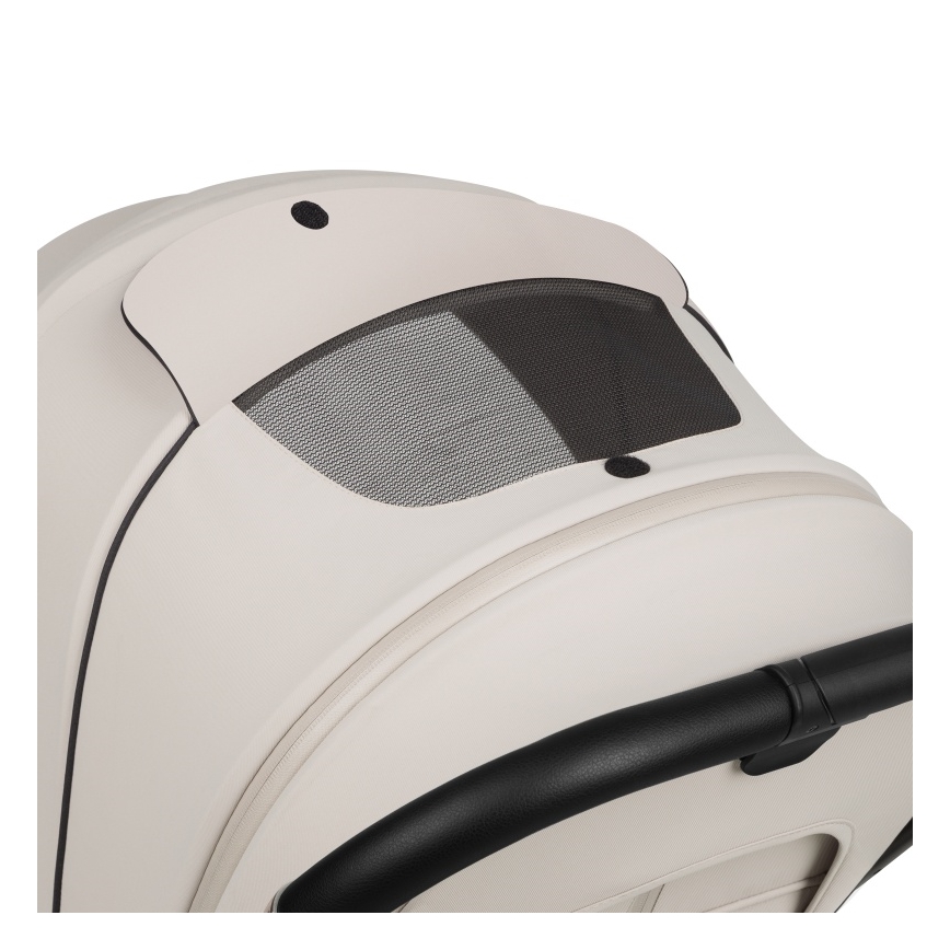 Lionelo - Kombinuotas vežimėlis 2in1 MIKA PLUS Smėlio spalvos