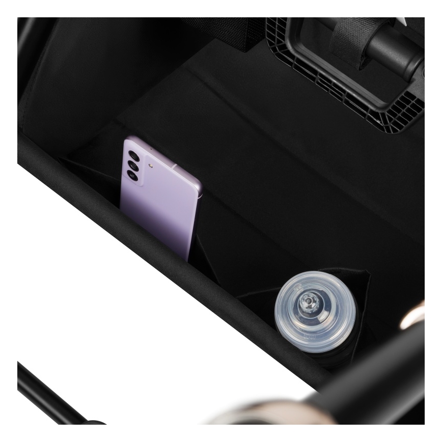 Lionelo - Kombinuotas vežimėlis 2in1 MIKA PLUS Smėlio spalvos