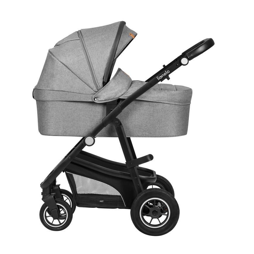 Lionelo - Kombinuotas vežimėlis 3 viename BIANKA Grey Stone