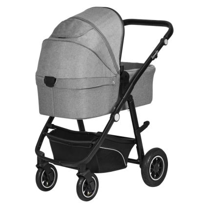 Lionelo - Kombinuotas vežimėlis 3 viename BIANKA Grey Stone