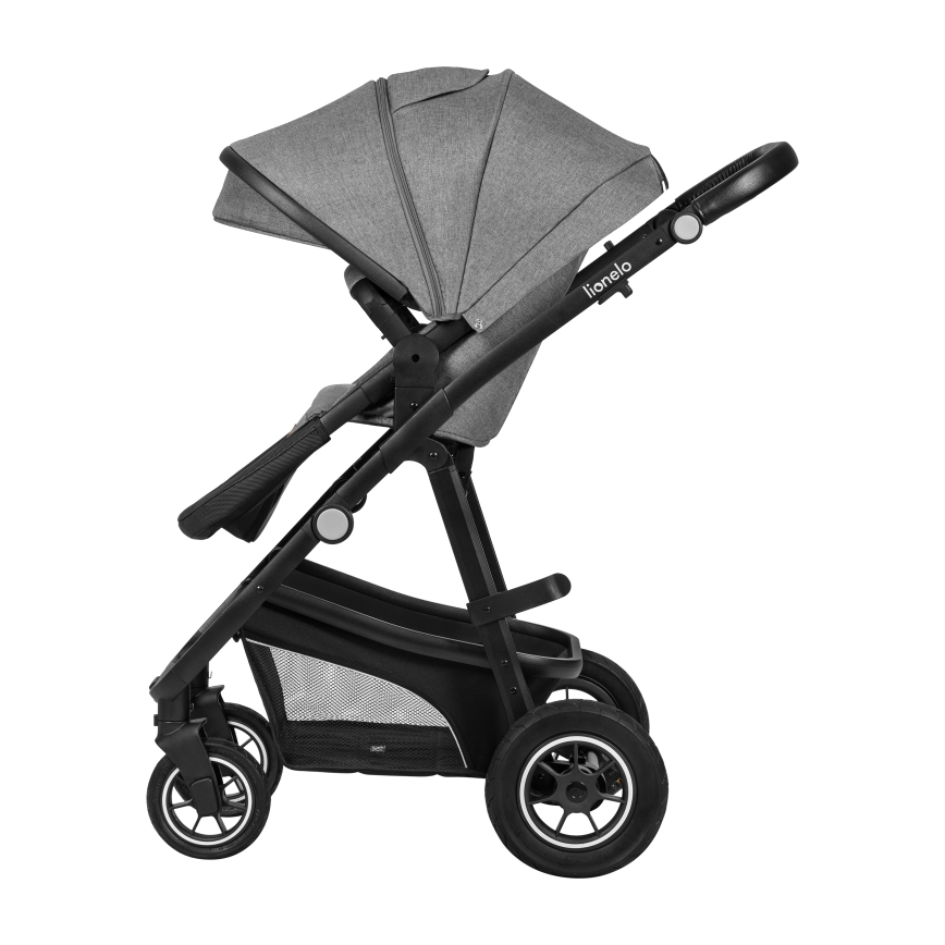 Lionelo - Kombinuotas vežimėlis 3 viename BIANKA Grey Stone