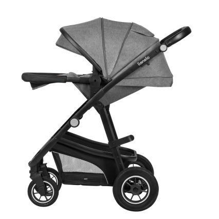 Lionelo - Kombinuotas vežimėlis 3 viename BIANKA Grey Stone