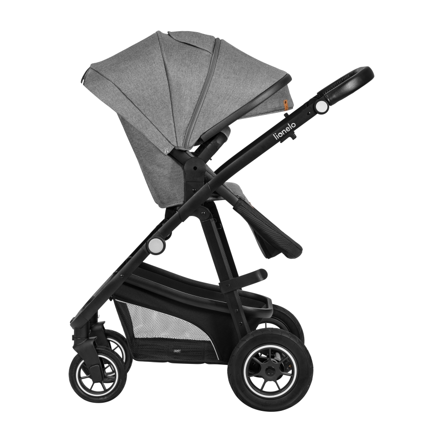 Lionelo - Kombinuotas vežimėlis 3 viename BIANKA Grey Stone