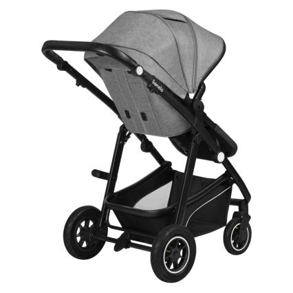 Lionelo - Kombinuotas vežimėlis 3 viename BIANKA Grey Stone
