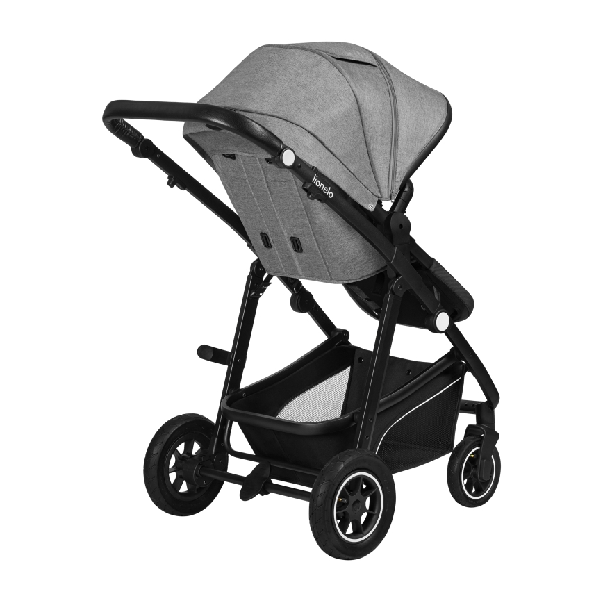 Lionelo - Kombinuotas vežimėlis 3 viename BIANKA Grey Stone