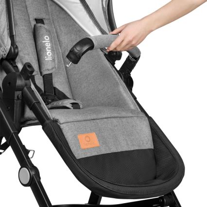 Lionelo - Kombinuotas vežimėlis 3 viename BIANKA Grey Stone