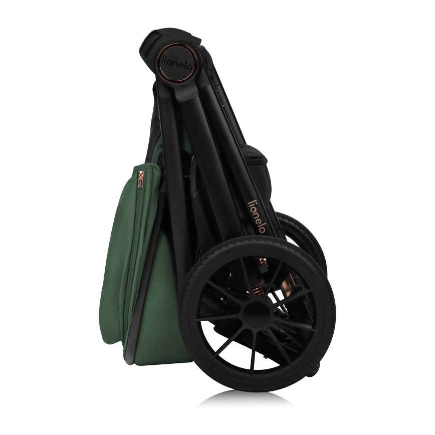 Lionelo - Kombinuotas vežimėlis 3 viename LAYLA Green Forest