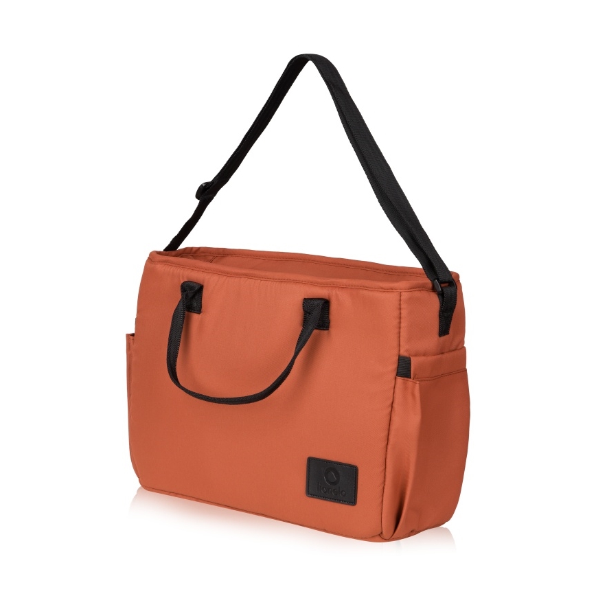 Lionelo - kombinuotas vežimėlis 3 viename LAYLA, rūdžių rudos spalvos