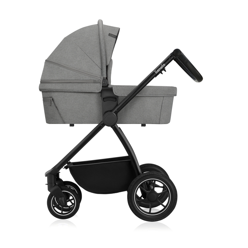 Lionelo - Kombinuotas vežimėlis 3 viename MERIL Grey Stone