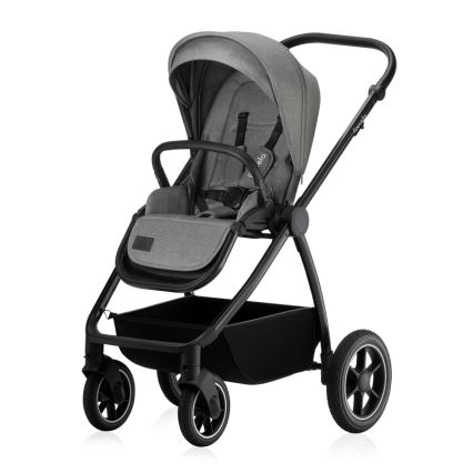 Lionelo - Kombinuotas vežimėlis 3 viename MERIL Grey Stone