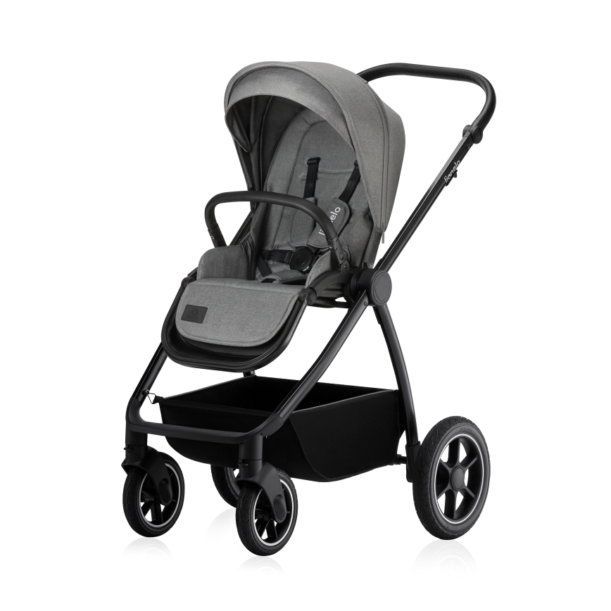 Lionelo - Kombinuotas vežimėlis 3 viename MERIL Grey Stone