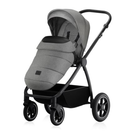 Lionelo - Kombinuotas vežimėlis 3 viename MERIL Grey Stone