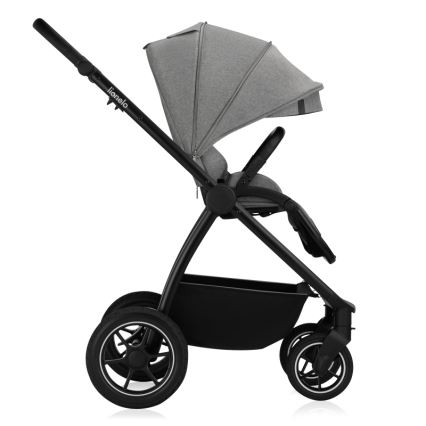 Lionelo - Kombinuotas vežimėlis 3 viename MERIL Grey Stone
