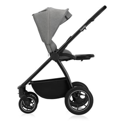Lionelo - Kombinuotas vežimėlis 3 viename MERIL Grey Stone