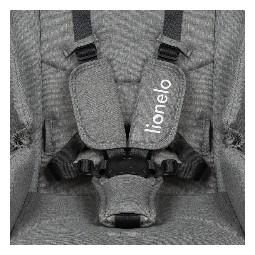 Lionelo - Kombinuotas vežimėlis 3 viename MERIL Grey Stone