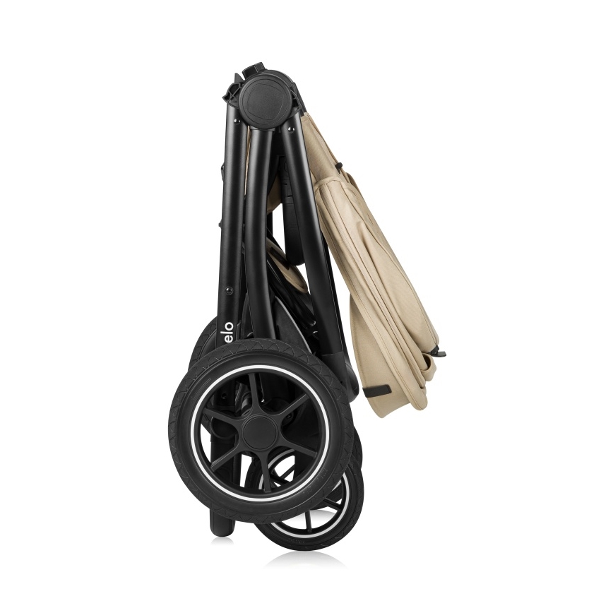 Lionelo - Kombinuotas vežimėlis 3 viename MERIL Smėlio spalva