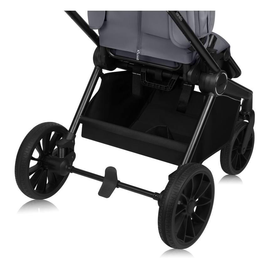 Lionelo - Kombinuotas vežimėlis 3 viename MIKA PLUS Grey Stone