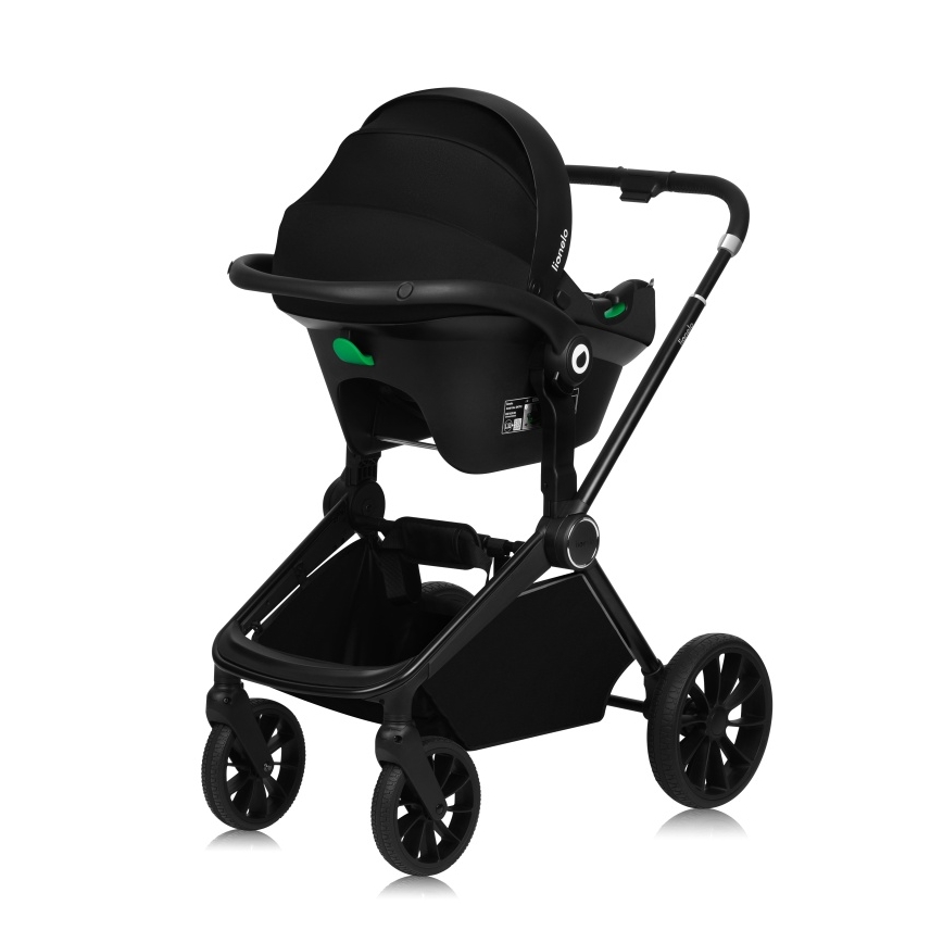 Lionelo - Kombinuotas vežimėlis 3 viename MIKA PLUS Grey Stone