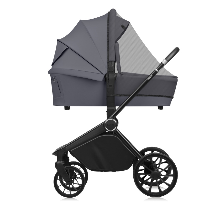 Lionelo - Kombinuotas vežimėlis 3 viename MIKA PLUS Grey Stone