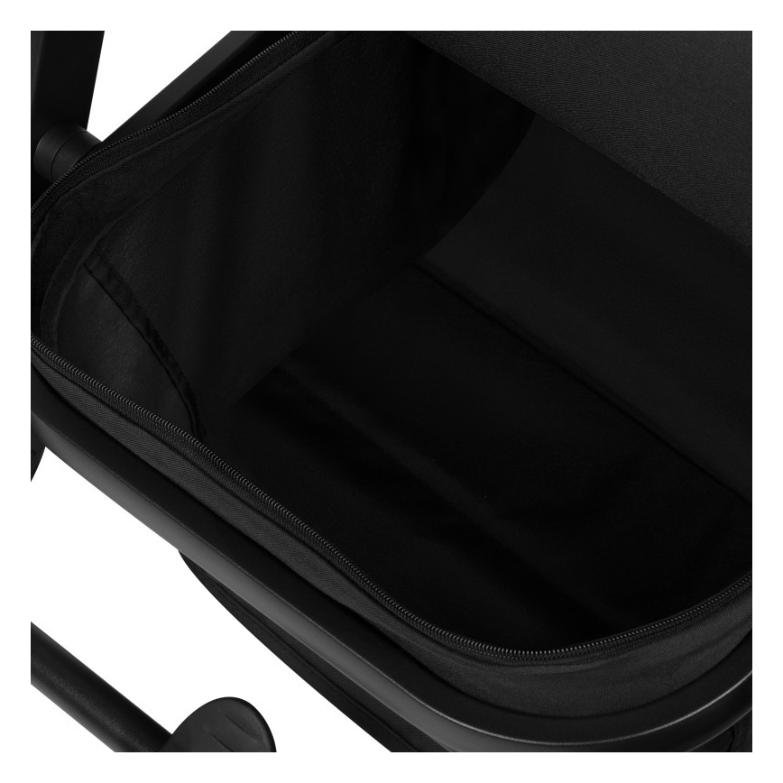 Lionelo - Kombinuotas vežimėlis 3in1 AMBER PLUS Grafito pilka