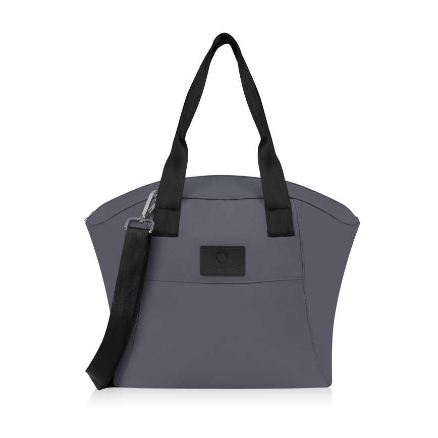 Lionelo - Kombinuotas vežimėlis 3in1 AMBER PLUS Grafito pilka