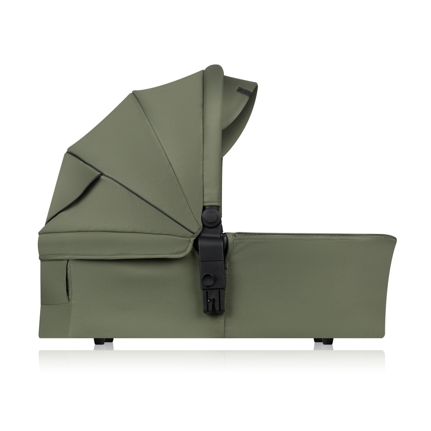 Lionelo - Kombinuotas vežimėlis 3in1 AMBER PLUS Green Forest