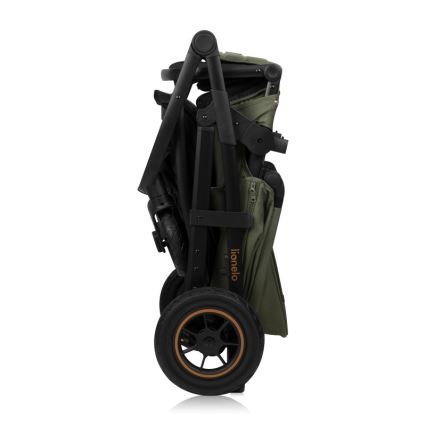 Lionelo - Kombinuotas vežimėlis 3in1 AMBER PLUS Green Forest