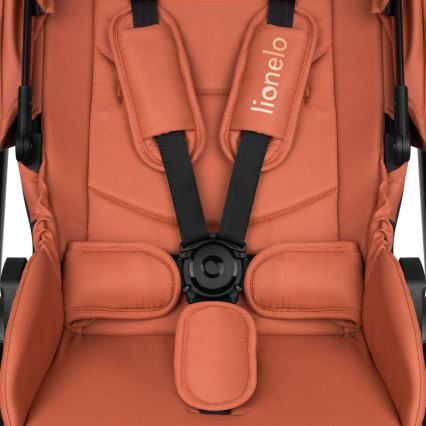 Lionelo - kombinuotas vežimėlis 3in1 LAYLA, ruda (Rust)
